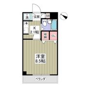 富士ハイツの間取り画像