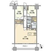 プレシス東京湊 THE RESIDENCEの間取り画像
