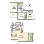 中清戸戸建の間取り画像