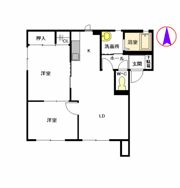 照波園ホーフ B棟の間取り画像