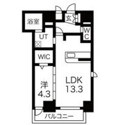 ブルームライフ八田駅前の間取り画像