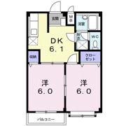 エルディム華Aの間取り画像