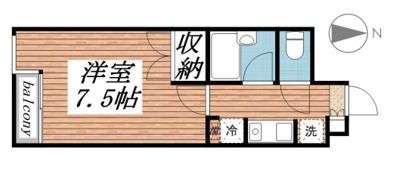興和太平アパートメントの間取り画像