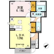 アムール桜の間取り画像