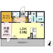 ボヌール Fの間取り画像