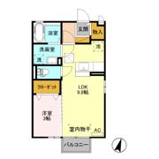 カラコレスの間取り画像