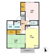 ドミールエム 弐番館の間取り画像