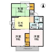 セジュール沢村 Aの間取り画像