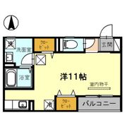セントラルジェム御所南の間取り画像