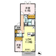 グレイシアの間取り画像