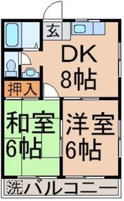 クレセントミカドの間取り画像