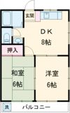 クレセントミカドの間取り画像