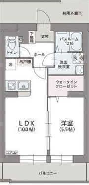 リデンテの間取り画像
