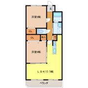 グランディールファミーユの間取り画像