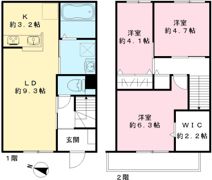 クロシェットの間取り画像