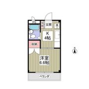 クーノス北坂戸の間取り画像