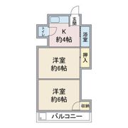 星宮荘の間取り画像