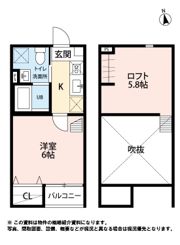 CHEERLIVE仙台宮町の間取り画像