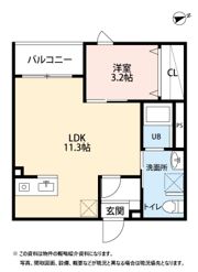 ステラ連坊の間取り画像