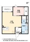 ステラ連坊の間取り画像