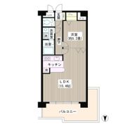 コアシティ中野坂上の間取り画像
