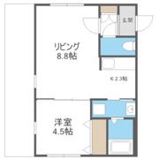 NOIR ASABU EDGE (ノワール アサブ エッジ)の間取り画像