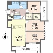 ザ・シグマ上杉の間取り画像