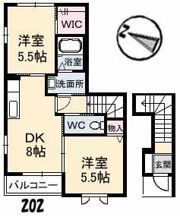 プチ・メゾン B棟の間取り画像