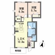 シャーメゾンリズの間取り画像