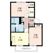 エミネント Aの間取り画像