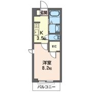 ラピス アウラの間取り画像