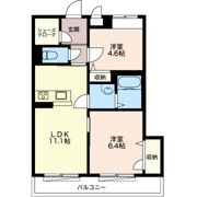 アンソレイエの間取り画像