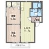 ミレニアムヒルズBの間取り画像