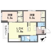 クレリアの間取り画像