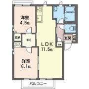 エクレール1番館の間取り画像