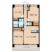 サンルージュ春日の間取り画像