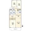 川越グリーンパークE-壱号棟の間取り画像