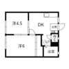 パナハイツ天神Bの間取り画像