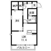 シャルージュの間取り画像