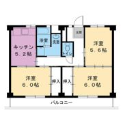 ビレッジハウス下九沢7号棟の間取り画像