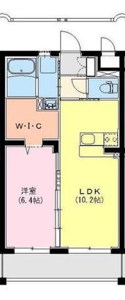 エステート早水の間取り画像