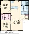 ハートホーム戸田 Aの間取り画像