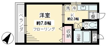サンフリーゼの間取り画像