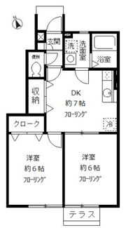 グランパルク東町の間取り画像