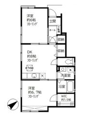 イーストエムズの間取り画像