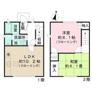 中村メゾネットの間取り画像