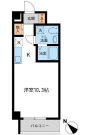 JMFレジデンス新横浜の間取り画像