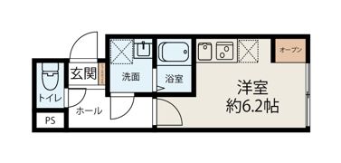 クォーク川崎の間取り画像