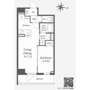 Alpha Prime東陽町の間取り画像