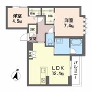 エトリヴィエールの間取り画像